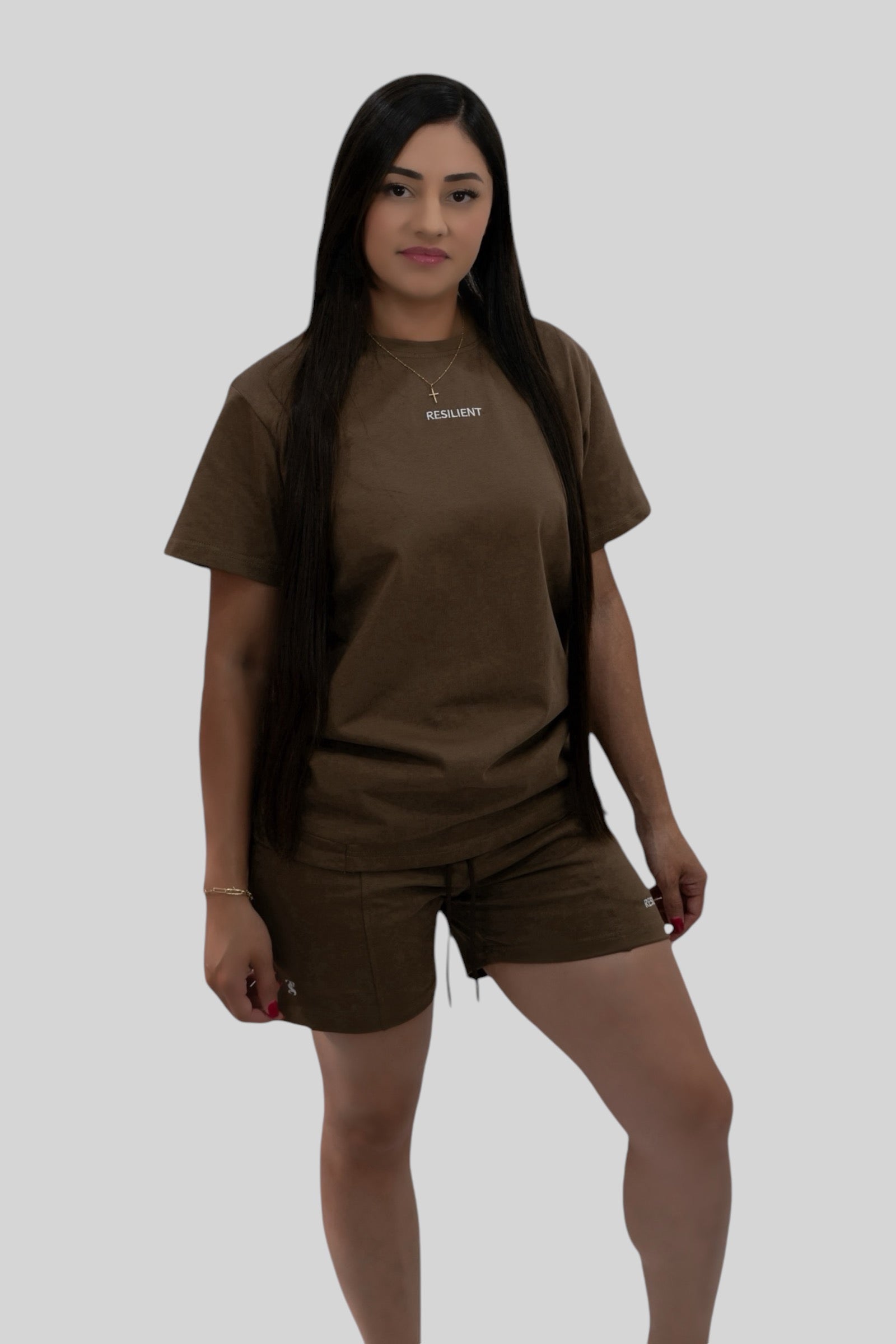 Resilient T-shirt-Brown